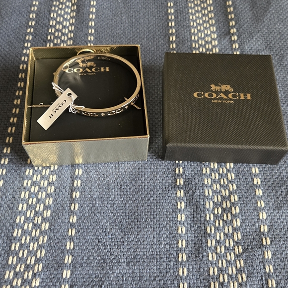 Coach Silver Bangle - Picture 2 of 9